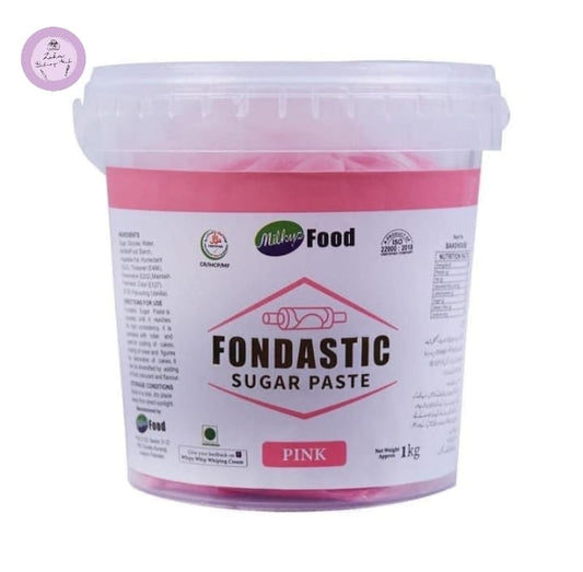 Milkyz Food Fondastic Pink Sugar Paste 1kg