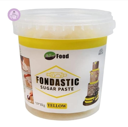 Milkyz Food Fondastic Sky Yellow Sugar Paste 1kg