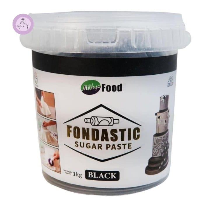Milkyz Food Fondastic Black Sugar Paste 1kg
