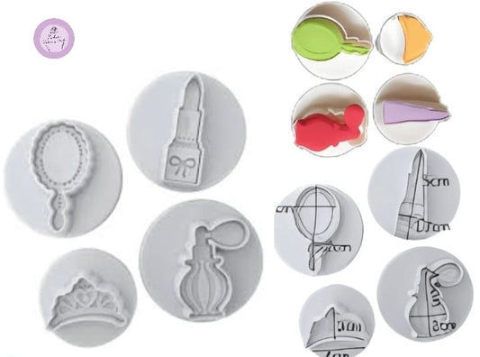 4pcs Makeup Plunger Cutter