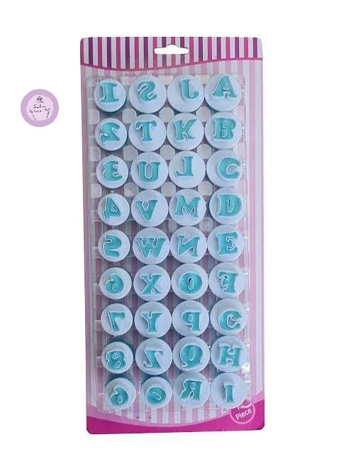 Alphabet & Numbers Plunger Cutter