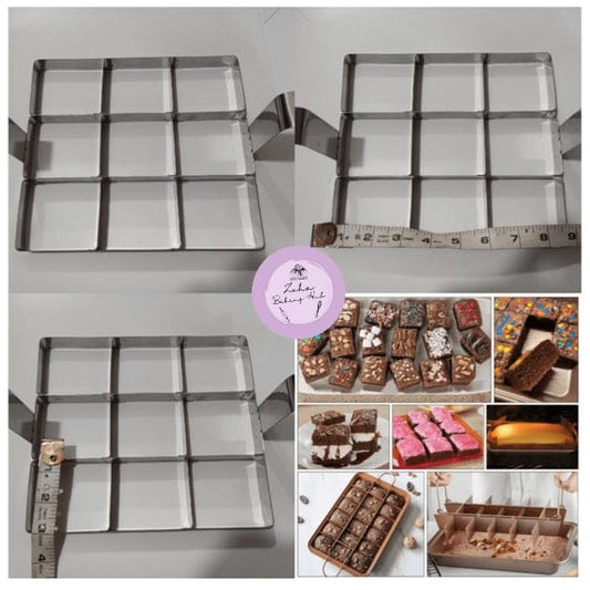 9pcs Brownie Cutter