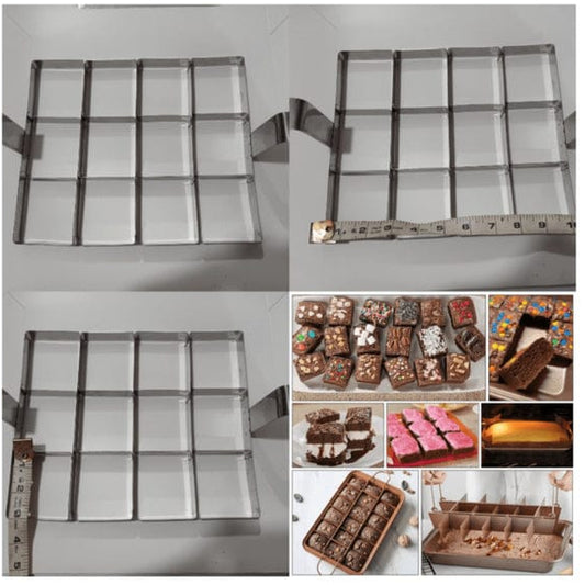 12pcs Brownie Cutter
