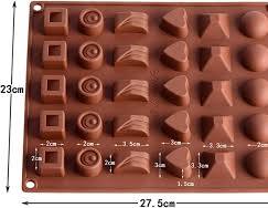 30 pcs 6 Variety Chocolate Candy Mold