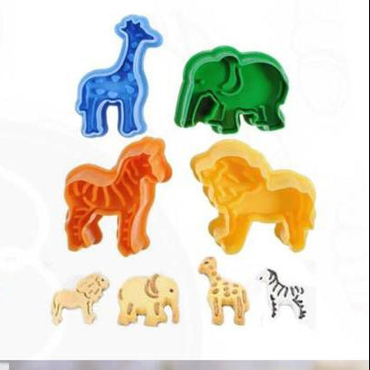 4pcs Animal Cutter