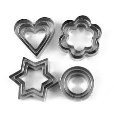 12pcs Mix Stainless Steel Cookie Cutter