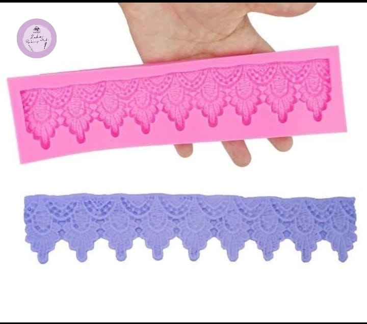 Border Lace Silicone Fondant Mold
