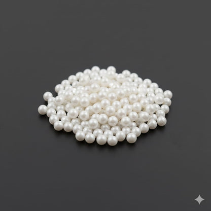 4mm White Pearls