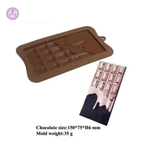 Dripping Design Chocolate Silicone Mold