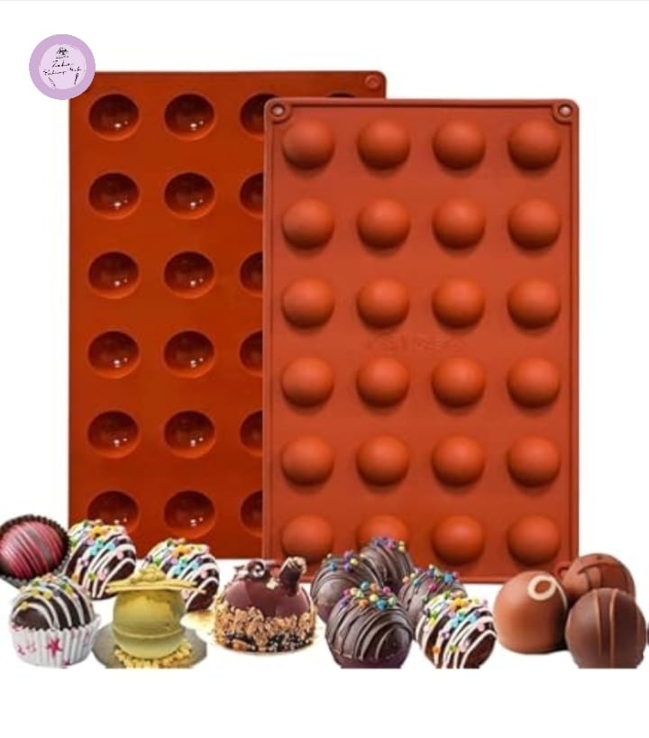 24 Cavity Small Sphere Silicone Chocolate Mold