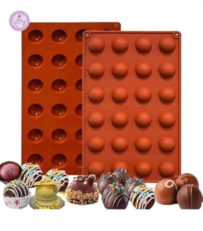 24 Cavity Small Sphere Silicone Chocolate Mold