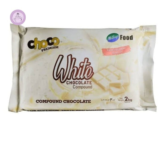 Milkyz Food Premium White Cooking Chocolate 2kg