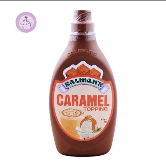 Salman's Caramel Syrup for Toppings 623g