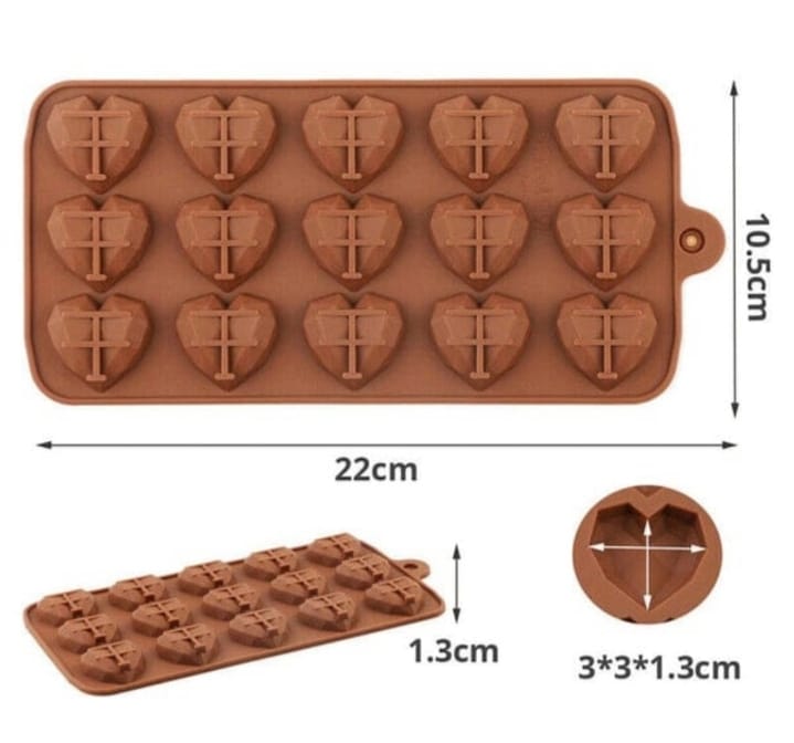 15 Cavity Mini Pinata silicone Mold