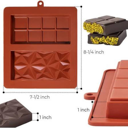Kunafa Chocolate Mold 2 Cavity