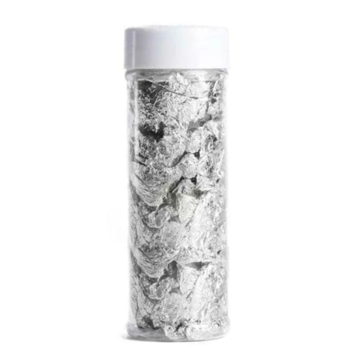 Silver Flakes Leaf 2g