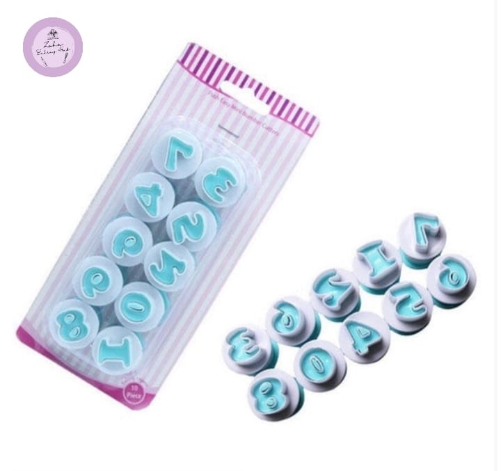 0-9 Numbers Plunger Cutter