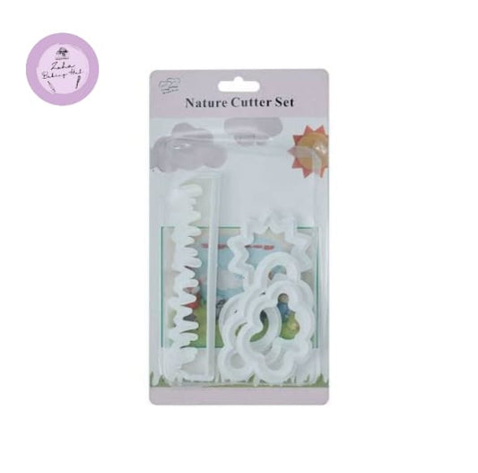 Packaged nature cutter set on a white background