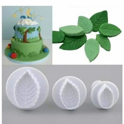 3pcs Leaf plunger Cutter