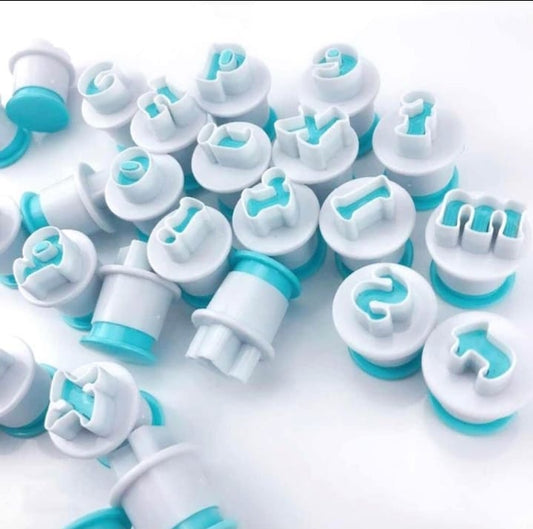 Uppercase Alphabet Plunger Cutter