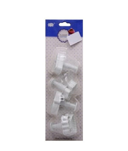 4pcs Lady Themed Plunger Cutter