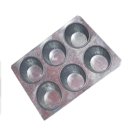 6 Cavity Cupcake Tray