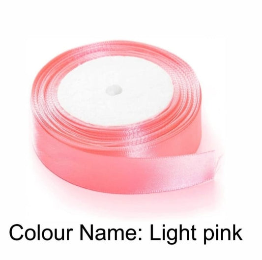Light Pink Ribbon 1 Inch