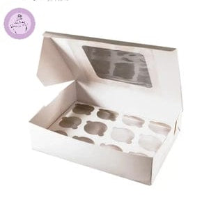 12 Cavity Window Box With Cupcake Holder