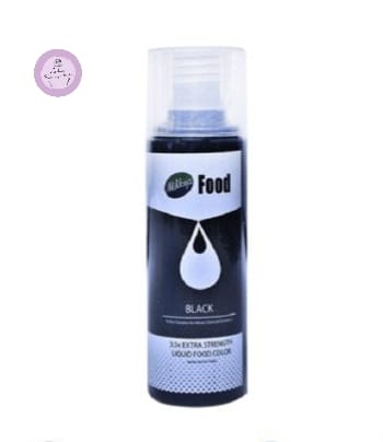 Milkyz Food Black Liquid Food Color 120ml