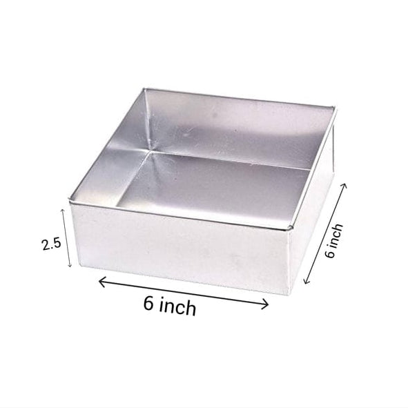 6x6 Inch Square Cake Pan