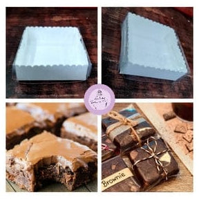 1 Brownie Transparent Lid Box