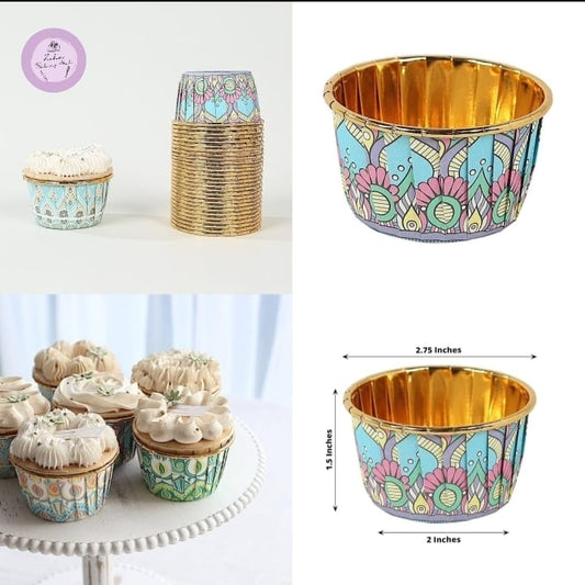 Foil Cupcake Liners (50pcs)