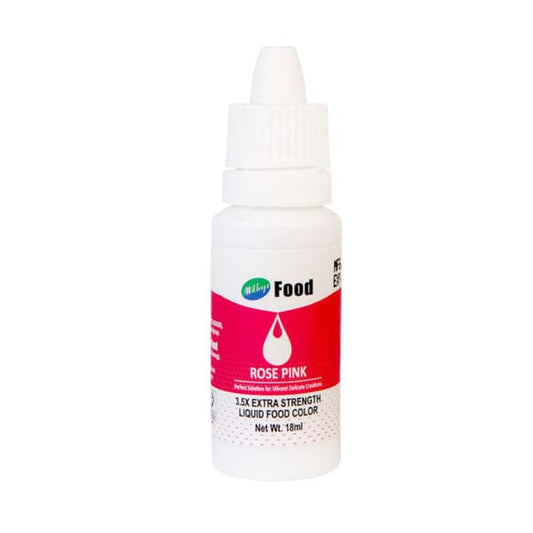 Milkyz Food Rose Pink Liquid Food Color 18ml