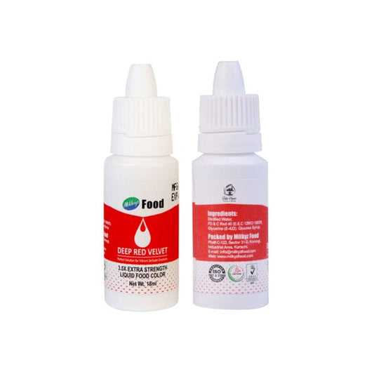 Milkyz Food Deep Red Velvet Liquid Food Color 18ml