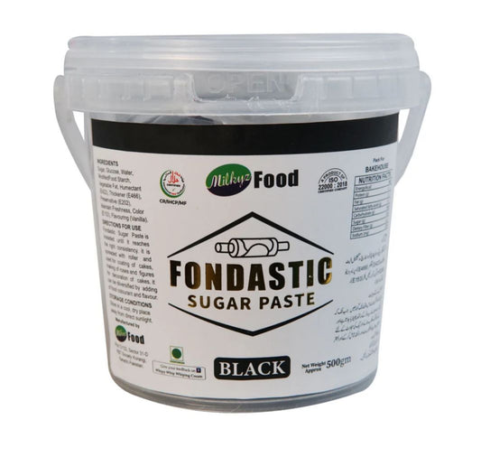 Milkyz Food Black Fondant 500grm