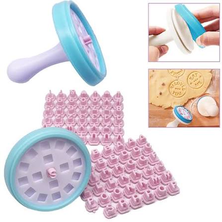 Customizable Alphabet Cookie Stamp