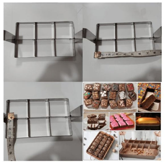 6pcs Brownie Cutter