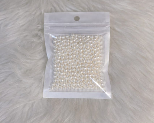2mm White Pearls